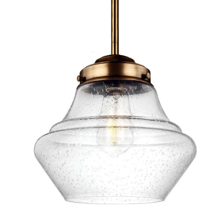 feiss lighting pendant light alcott mini p1405 brass led aged lights indoor pendants collection