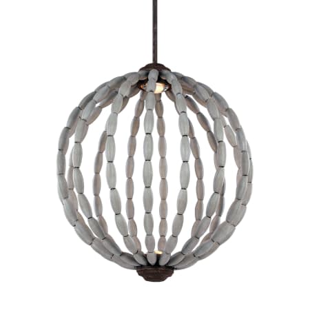 Feiss P1432DWG/WI-LED Driftwood Grey / Weathered Iron Orren 20\ Feiss P1432DWG/WI-LED Driftwood Grey / Weathered Iron Orren 20\