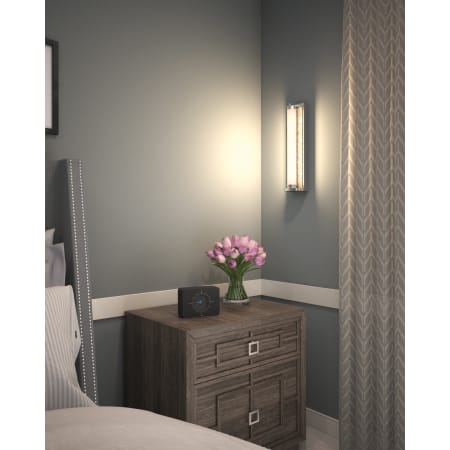 Feiss Wb1839ch Led Chrome Khoury Single Light 5 Wide Led Ada Compliant Bath Bar Lightingshowplace Com