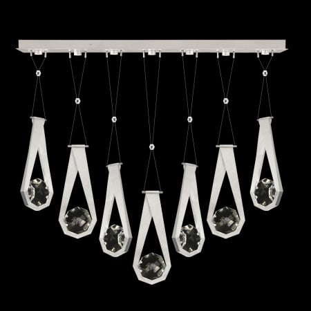 A large image of the Fine Art Handcrafted Lighting 100007-2222222 Brushed Silver