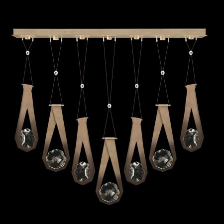 A large image of the Fine Art Handcrafted Lighting 100007-2222222 Soft Ombre Bronze