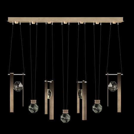 A large image of the Fine Art Handcrafted Lighting 100007-3333444 Soft Ombre Bronze