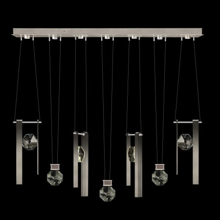 A large image of the Fine Art Handcrafted Lighting 100007-3333444 Soft Ombre Silver