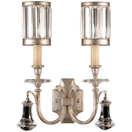 A large image of the Fine Art Handcrafted Lighting 583050-2ST Muted Silver Leaf