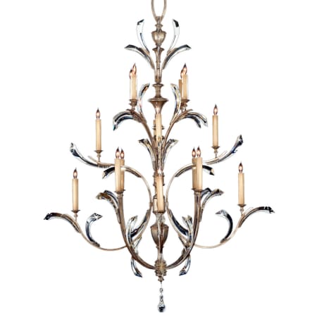 A large image of the Fine Art Handcrafted Lighting 702040ST Silver Leaf