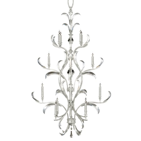 A large image of the Fine Art Handcrafted Lighting 704040 Silver Leaf