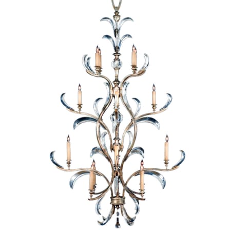 A large image of the Fine Art Handcrafted Lighting 704040ST Silver Leaf