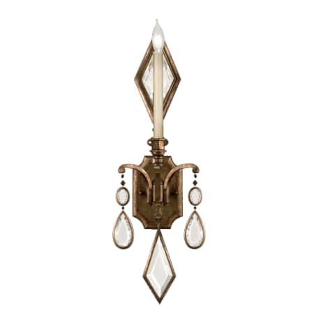 A large image of the Fine Art Handcrafted Lighting 717850-3ST Bronze Patina with Clear Crystal