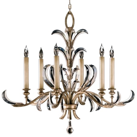 A large image of the Fine Art Handcrafted Lighting 739140ST Silver Leaf