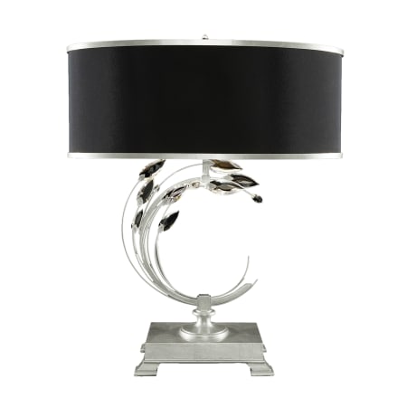 A large image of the Fine Art Handcrafted Lighting 758610 Silver Leaf / Black