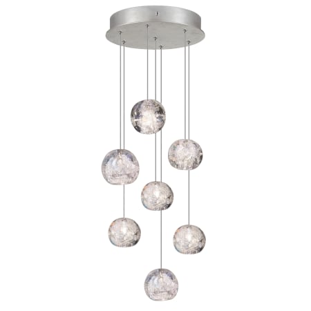 A large image of the Fine Art Handcrafted Lighting 852640-06L Silver Leaf