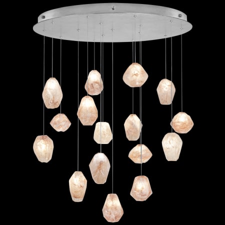 A large image of the Fine Art Handcrafted Lighting 862840-4L Silver Leaf