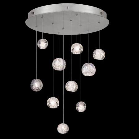 A large image of the Fine Art Handcrafted Lighting 863540-06L Silver Leaf