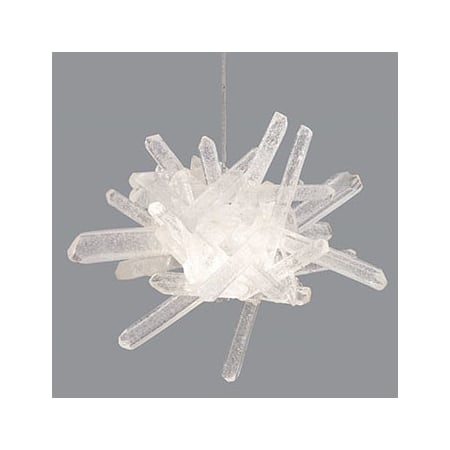 A large image of the Fine Art Handcrafted Lighting 873840-ST Raw Crystal Spires