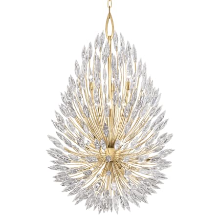 A large image of the Fine Art Handcrafted Lighting 883940-1ST Gold Toned Silver Leaf