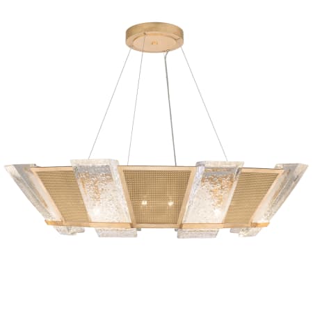 A large image of the Fine Art Handcrafted Lighting 890640-22ST Gold Toned Silver Leaf