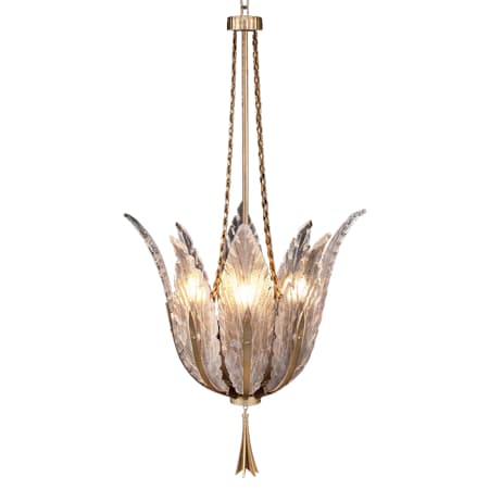 A large image of the Fine Art Handcrafted Lighting 893940 Gold Leaf / White