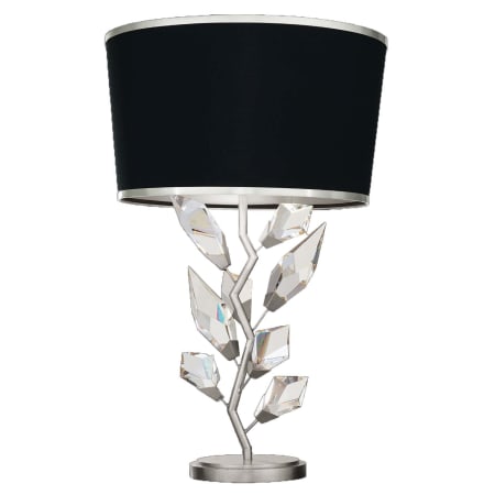 A large image of the Fine Art Handcrafted Lighting 908010 Silver Leaf / Black