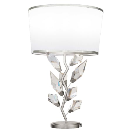 A large image of the Fine Art Handcrafted Lighting 908010 Silver Leaf / White