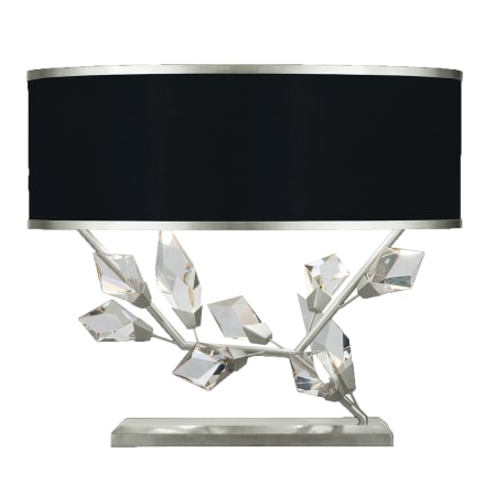 A large image of the Fine Art Handcrafted Lighting 908510 Silver Leaf / Black