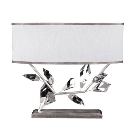 A large image of the Fine Art Handcrafted Lighting 908510 Silver Leaf / White