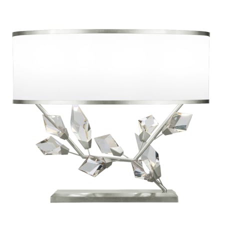 A large image of the Fine Art Handcrafted Lighting 908610 Silver Leaf / White