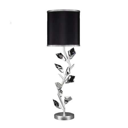 A large image of the Fine Art Handcrafted Lighting 908815 Silver Leaf / Black