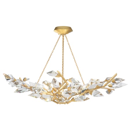 A large image of the Fine Art Handcrafted Lighting 909040 Gold Leaf
