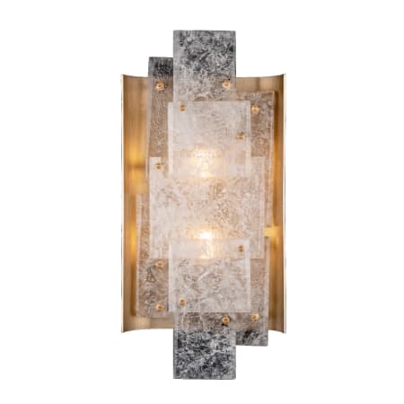 A large image of the Fine Art Handcrafted Lighting 910850 Gold Leaf