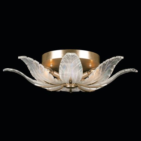 Fine Art Lamps 894140 2st Gold Leaf, Fine Art Plume Chandelier