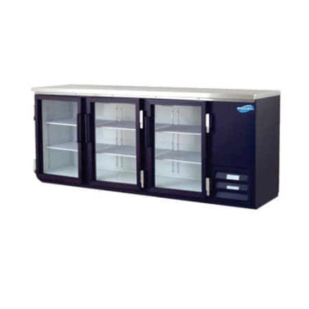 Fogel Mr 30 Gl 26 Cu Ft Three Door Back Bar Cooler Fogel Mr 30 Gl