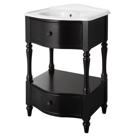 A large image of the Foremost NLBVT2318 Antique Black