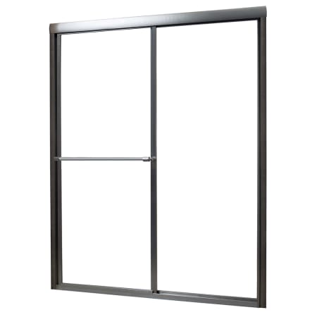 A large image of the Foremost TDSS5670 Brushed Nickel with Clear Glass