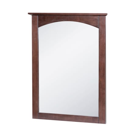 A large image of the Foremost CO2128 Columbia 21" cherry bathroom mirror