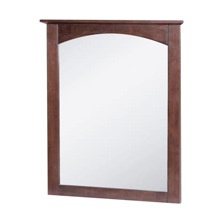 A large image of the Foremost CO2431 Columbia 25" cherry bath mirror