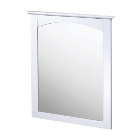 A large image of the Foremost CO2431 Columbia 25" white bathroom mirror