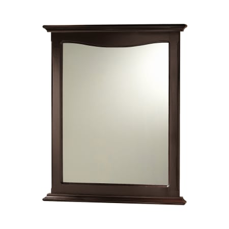 A large image of the Foremost PA2531 Palermo espresso bathroom mirror