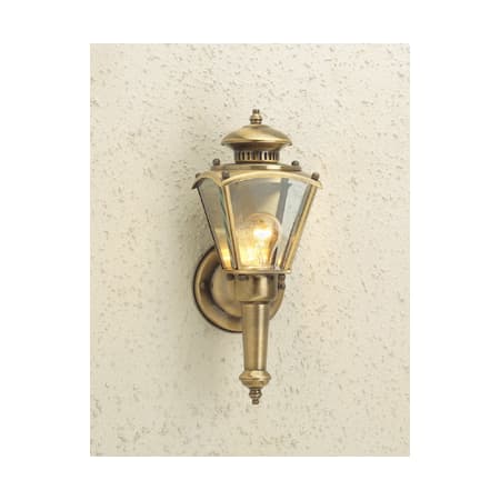 A large image of the Forte Lighting 1004 Antique Brass
