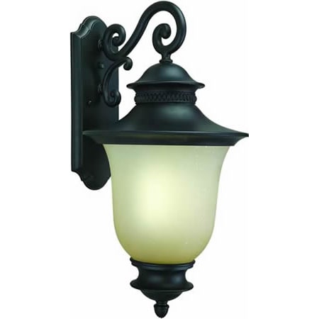A large image of the Forte Lighting 17001-01 Black