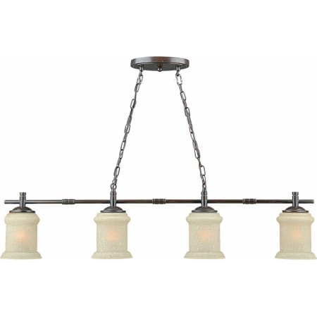 A large image of the Forte Lighting 2180-04 Antique Bronze