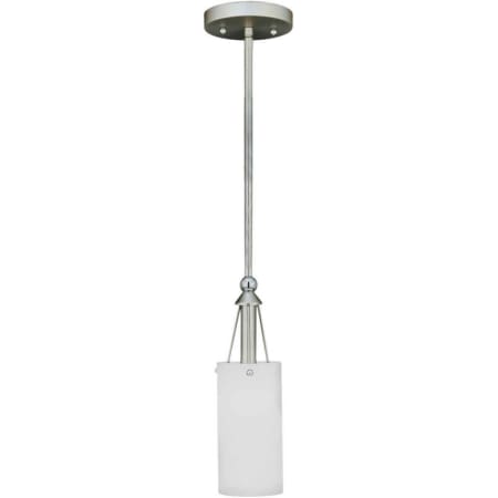 A large image of the Forte Lighting 2225-01 Brushed Nickel