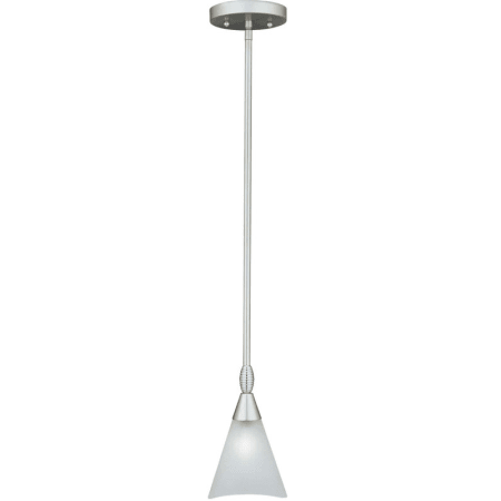 A large image of the Forte Lighting 2227-01 Brushed Nickel