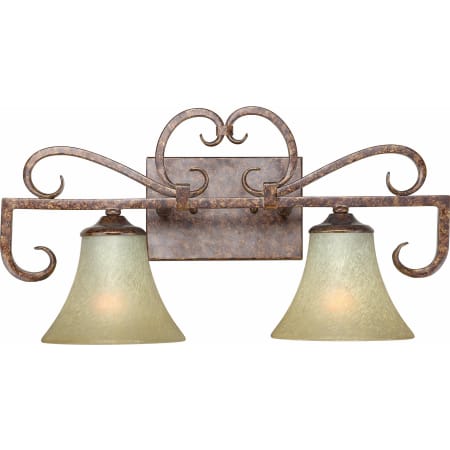 A large image of the Forte Lighting 5326-02 Rustic Spice