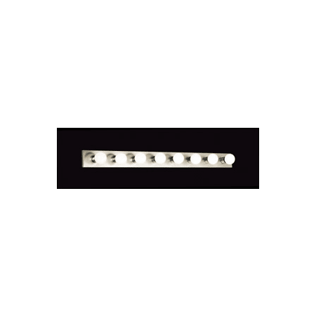 A large image of the Forte Lighting 6500-08 Brushed Nickel