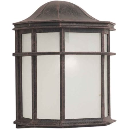 A large image of the Forte Lighting 17006-01 Painted Rust