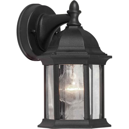 A large image of the Forte Lighting 1776-01 Black