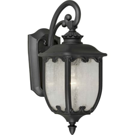 A large image of the Forte Lighting 1818-01 Black