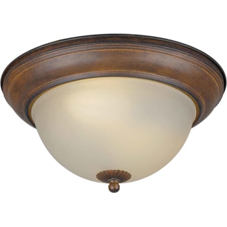 A large image of the Forte Lighting 20008-02 Rustic Sienna