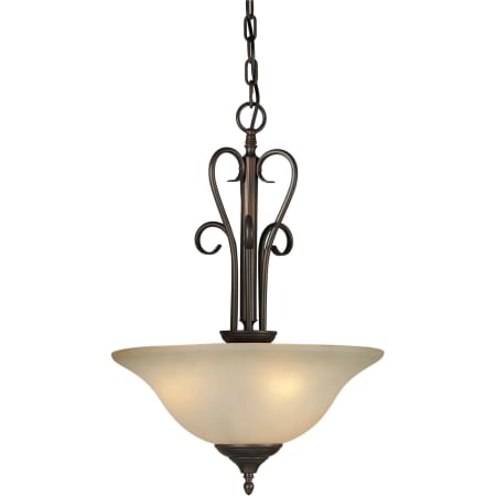 A large image of the Forte Lighting 2149-03 Antique Bronze