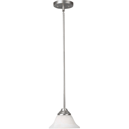 A large image of the Forte Lighting 2176-01 Brushed Nickel